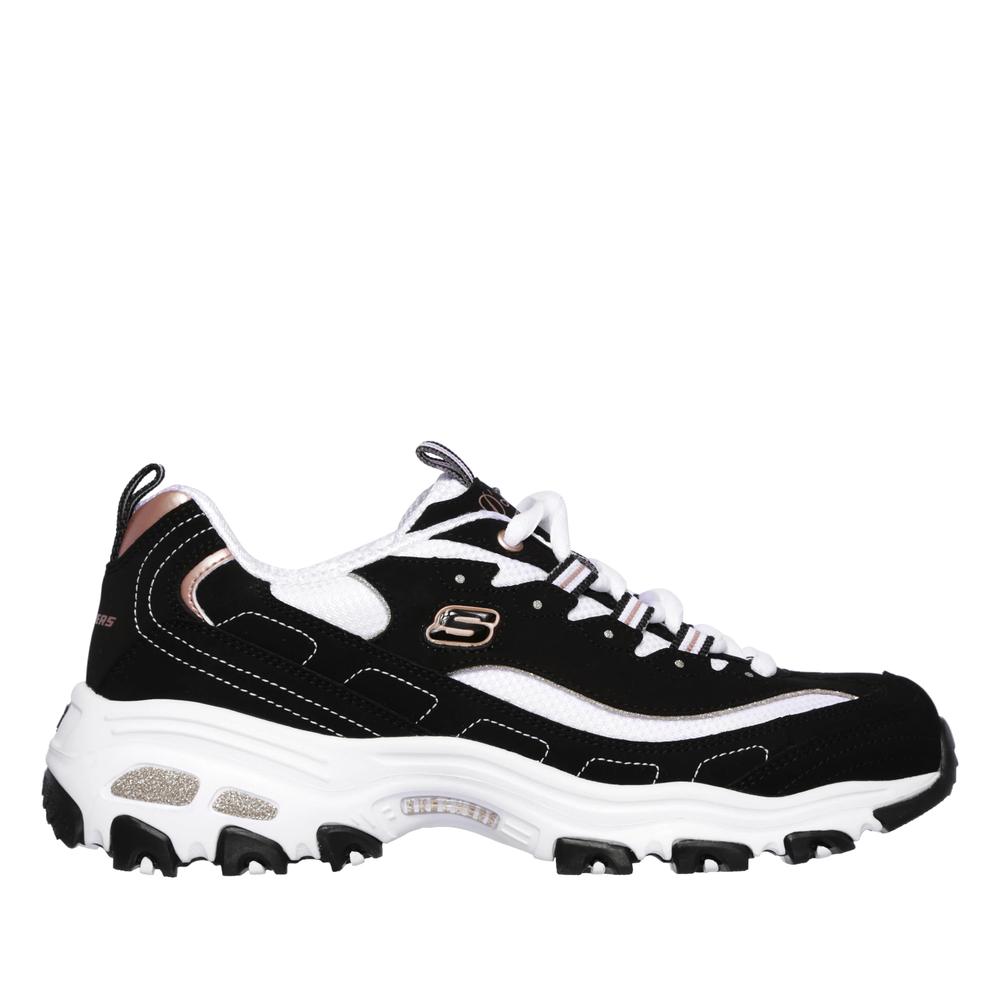 Dámské boty Skechers D'Lites Roam Around 13154BKRG - černé