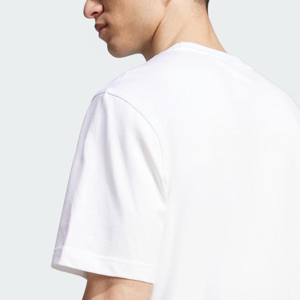Tričko adidas Originals Trefoil Essentials JI8544 - bílé