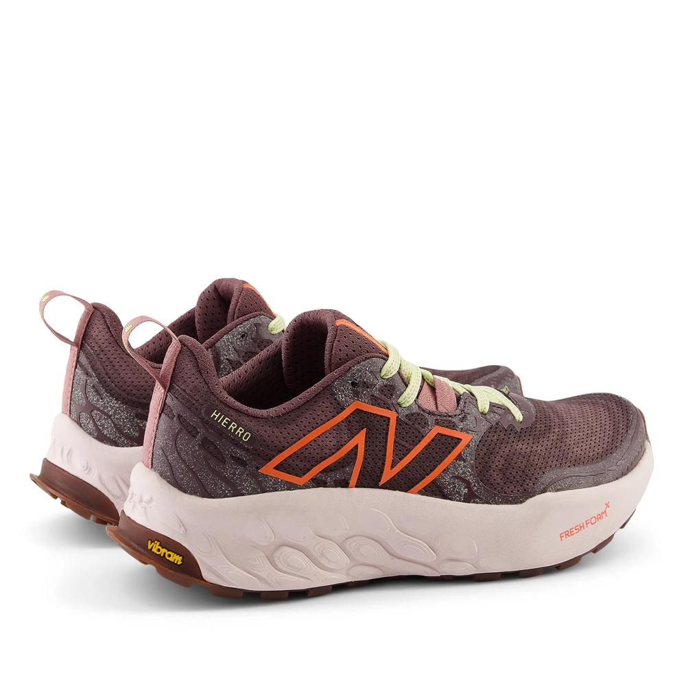 Pánské boty New Balance Fresh Foam Hierro v8 WTHIERP8 - bordové