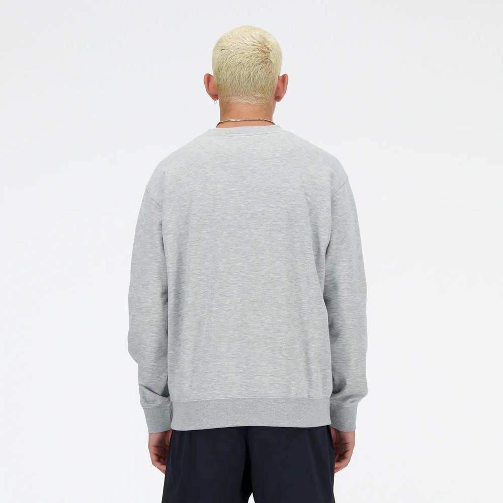 Pánská mikina New Balance MT41507AG - šedivé