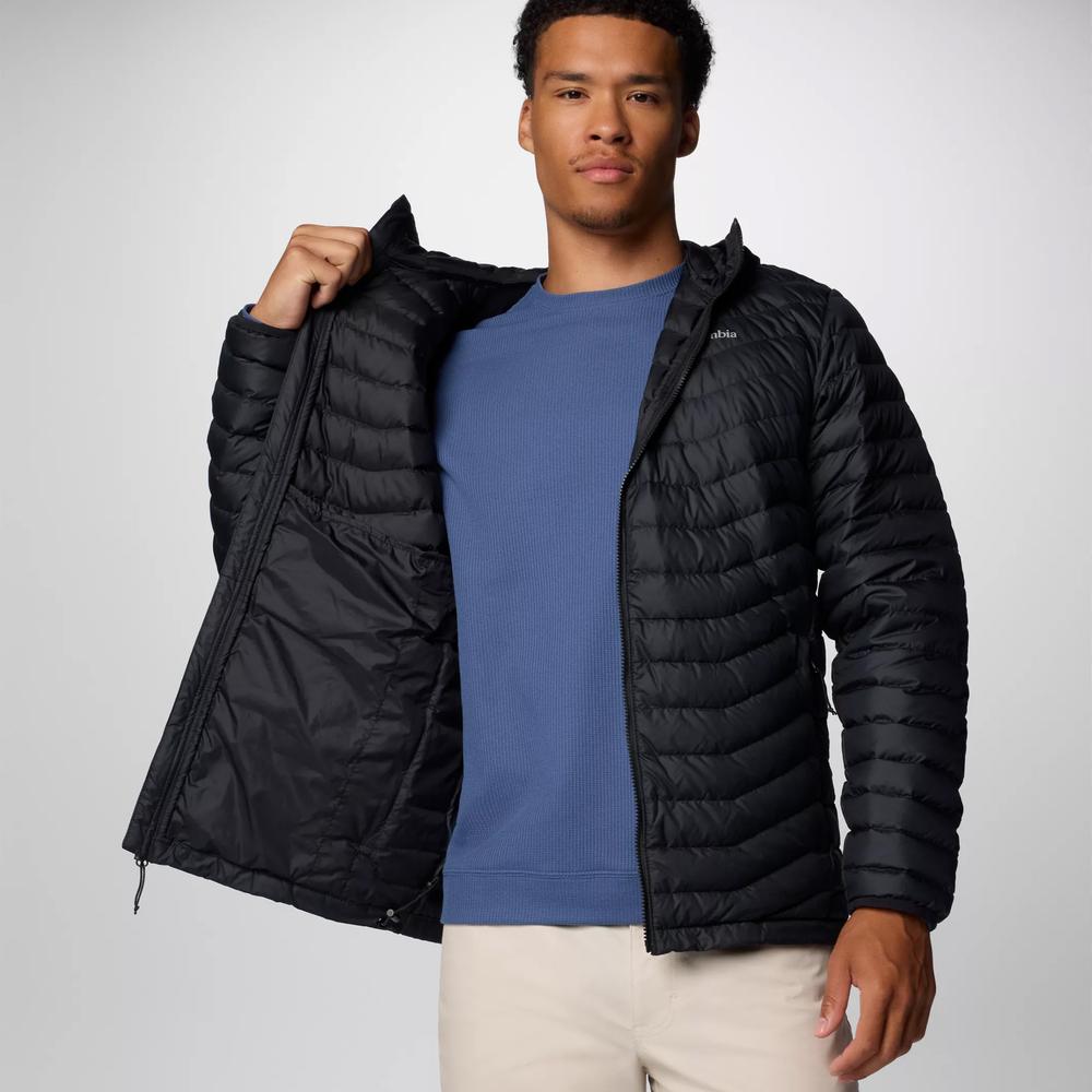 Bunda Columbia Westridge Down Hooded 2050735012 - černé