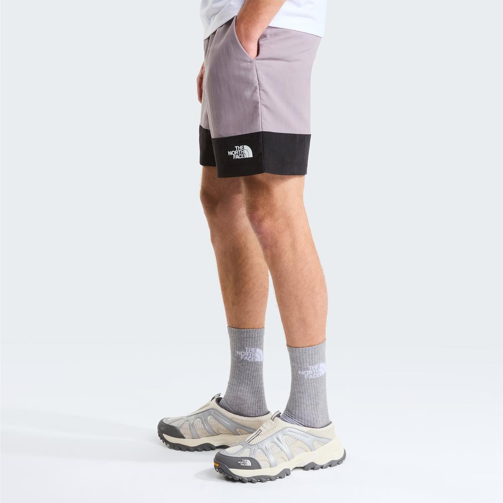 Pánské krátké kalhoty The North Face Leynar 0A8FU8MO61 - šedivé