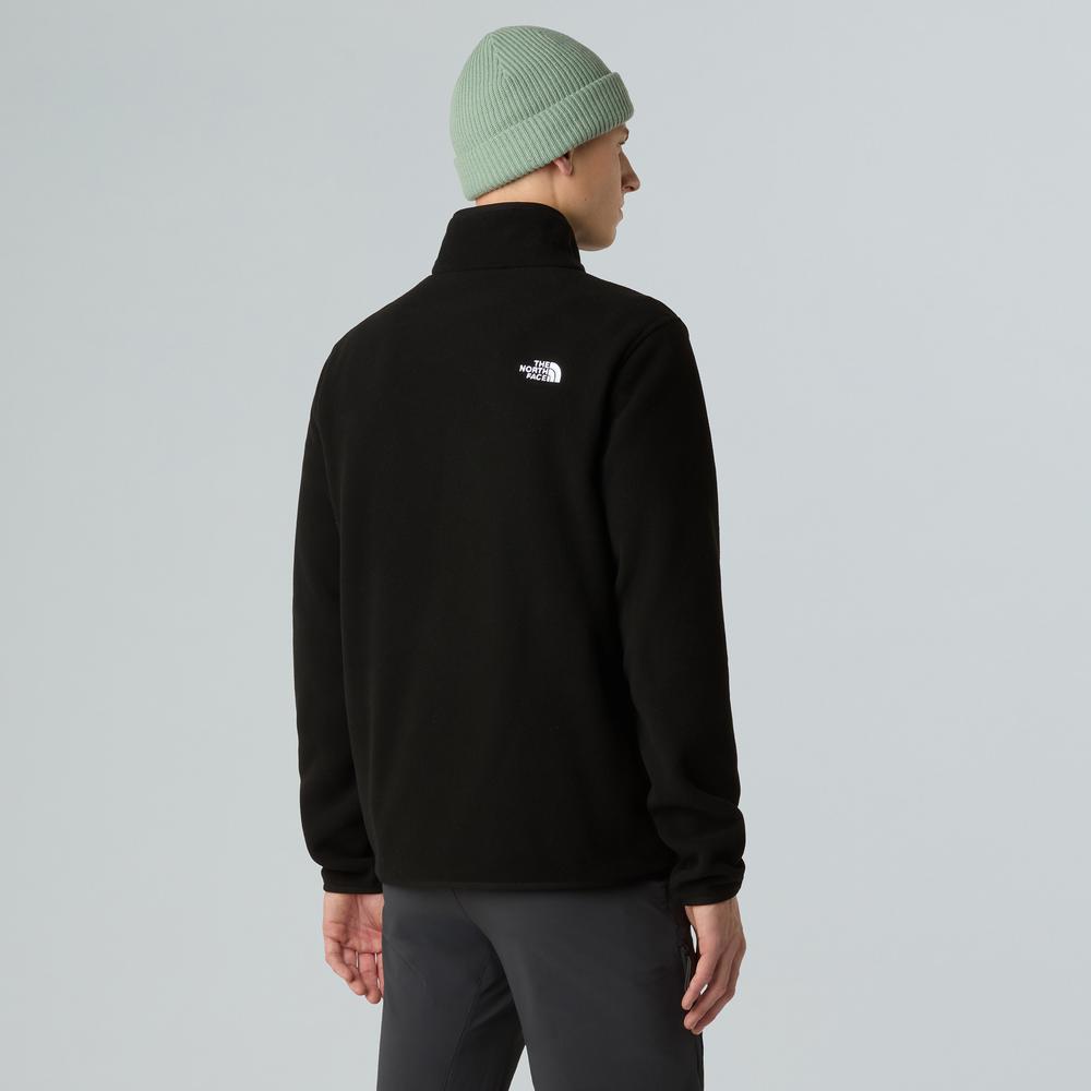 Mikina pánské The North Face Glacier 1/4 Zip Fleece 0A8D0QJK31 - černé