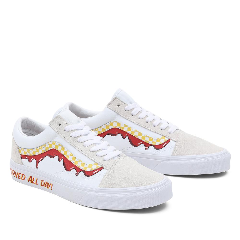 Boty Vans Old Skool VN0A5KRSW001 - bílé