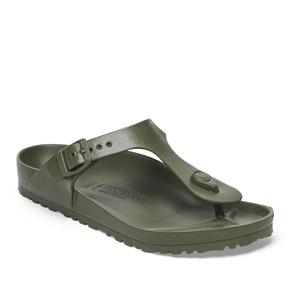 Unisex Žabky Birkenstock Gizeh 1019143 - zelené