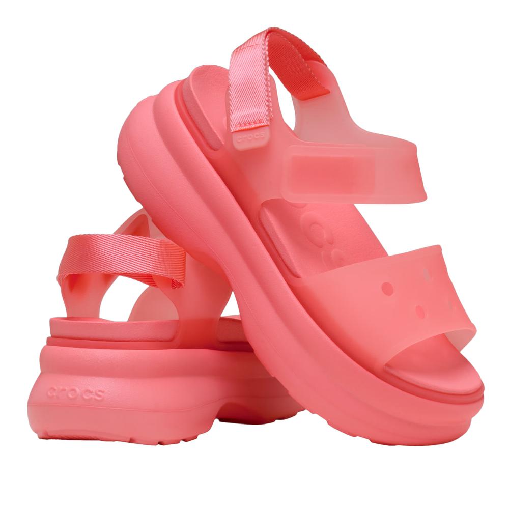 Dámské sandále Crocs Soho Frosted Y-Strap 212651-6UI - růžové