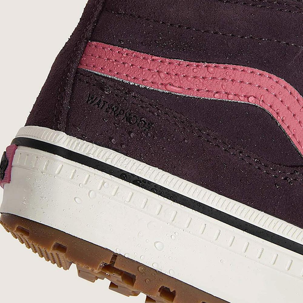 Dámské boty Vans SK8-Hi Waterproof VN000DAQ02Y1 Insulated - fialové