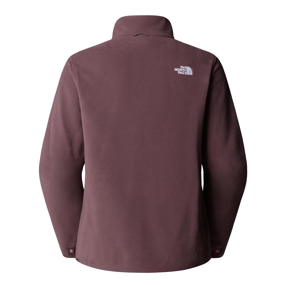 Dámská blúza The North Face 100 Glacier Full-Zip Fleece 0A8D2FBQ71 - bordové