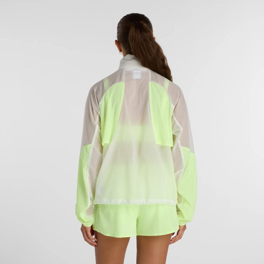 Dámská bunda New Balance WJ61J326AFG - bílé