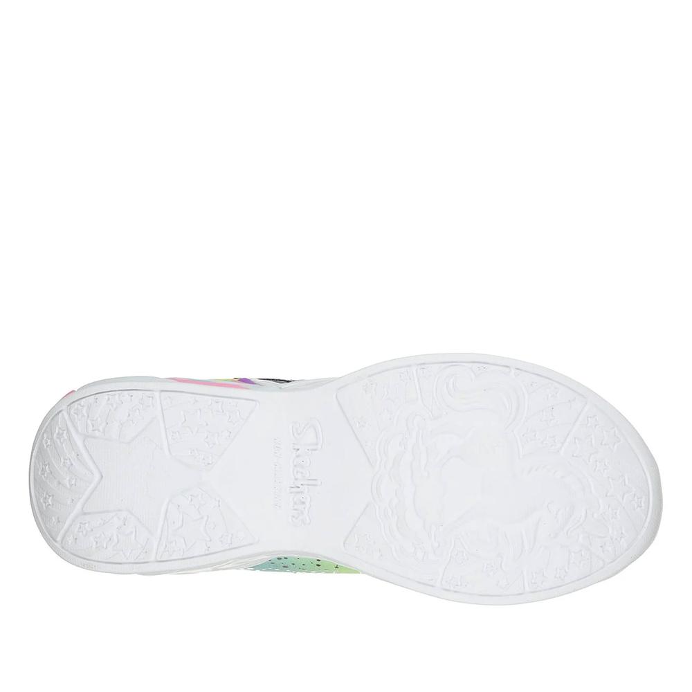 Boty Skechers S Lights Unicorn Dreams 302311LPRMT - různobarevné