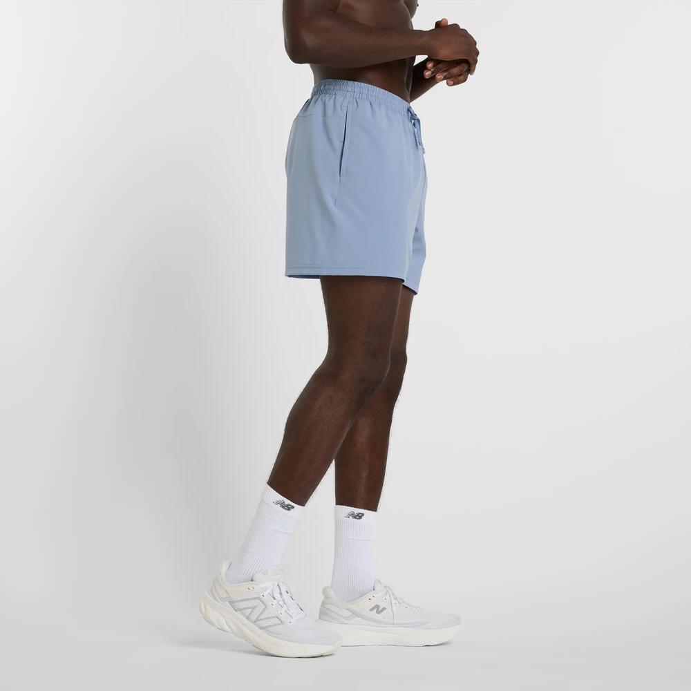 Pánské šortky New Balance MS41227DUS - modré