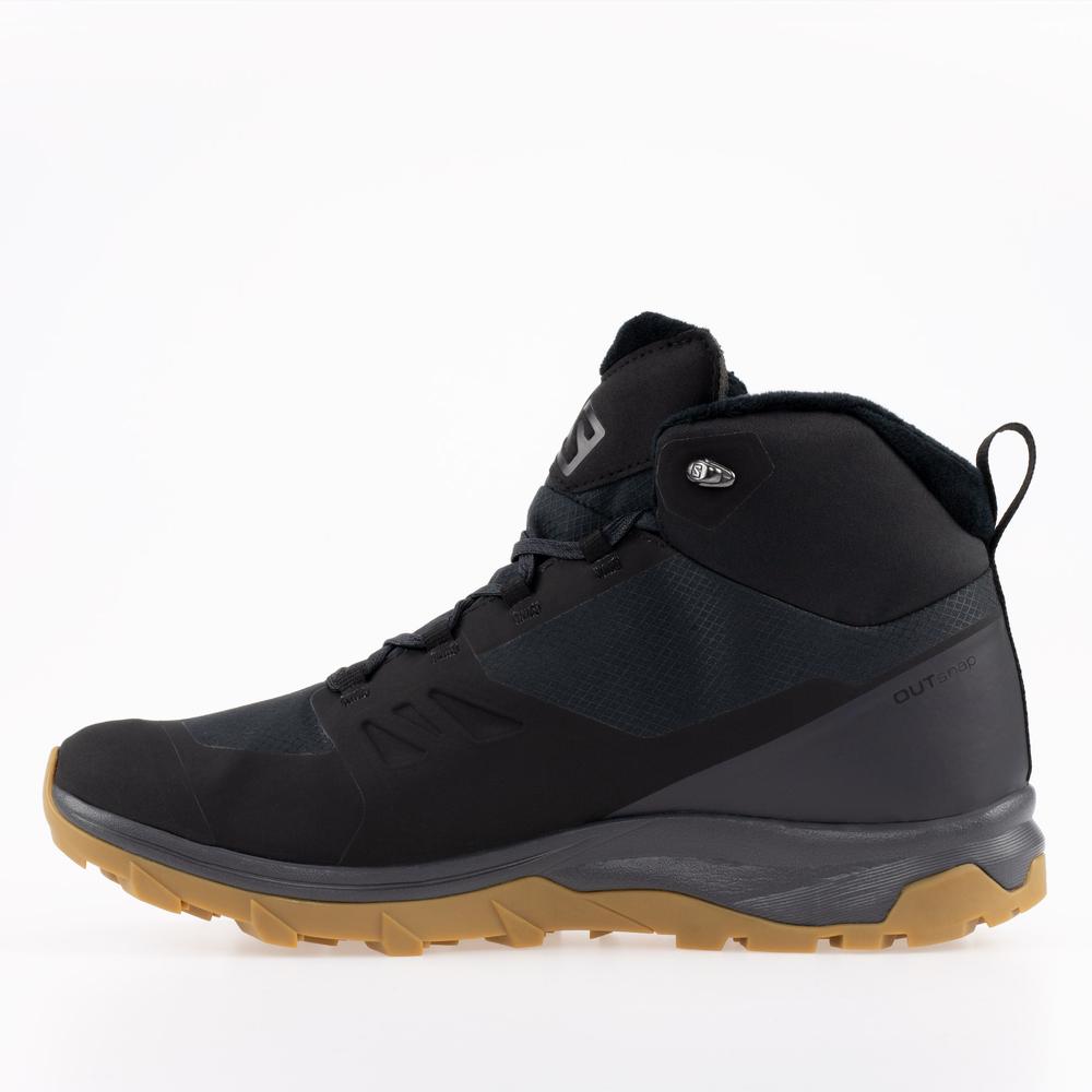 Boty Salomon Outsnap Climasalomon Waterproof L40922000 - černé