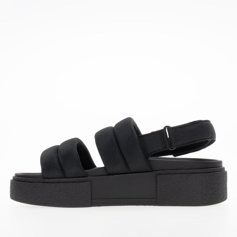 Žabky Tommy Jeans Flatform Sandal EN0EN02802-BDS - černé