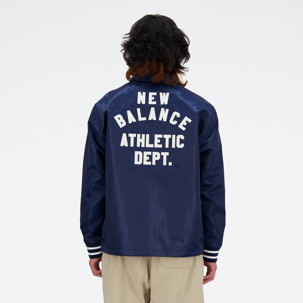 Pánská bunda New Balance MJ41553NNY – tmavomodrá