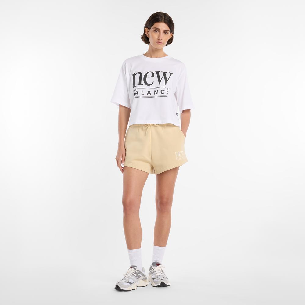 Dámské tričko New Balance WT61V5OPWT - bílé