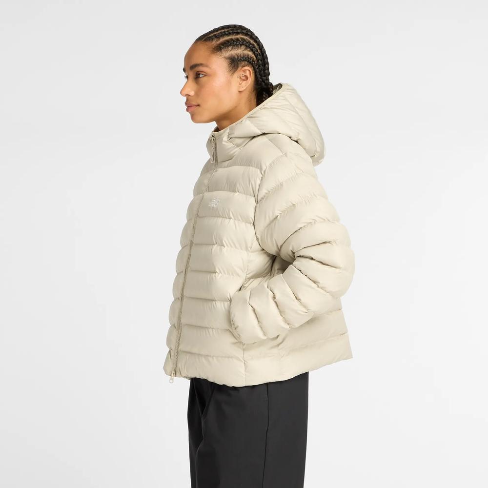 Dámské bunda New Balance WO53500SHY - béžové