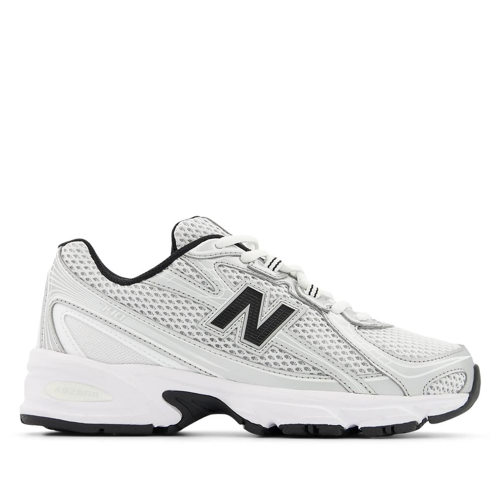 Dětské boty New Balance GR740NW - bílé