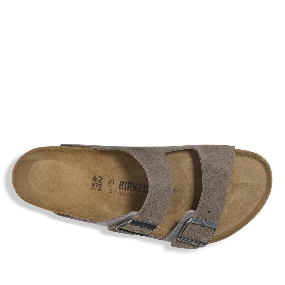 Žabky pánské Birkenstock Arizona 1029159 - šedivé