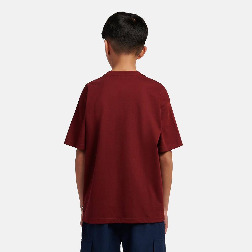 Tričko dětské New Balance LAKB0340MHB - bordové