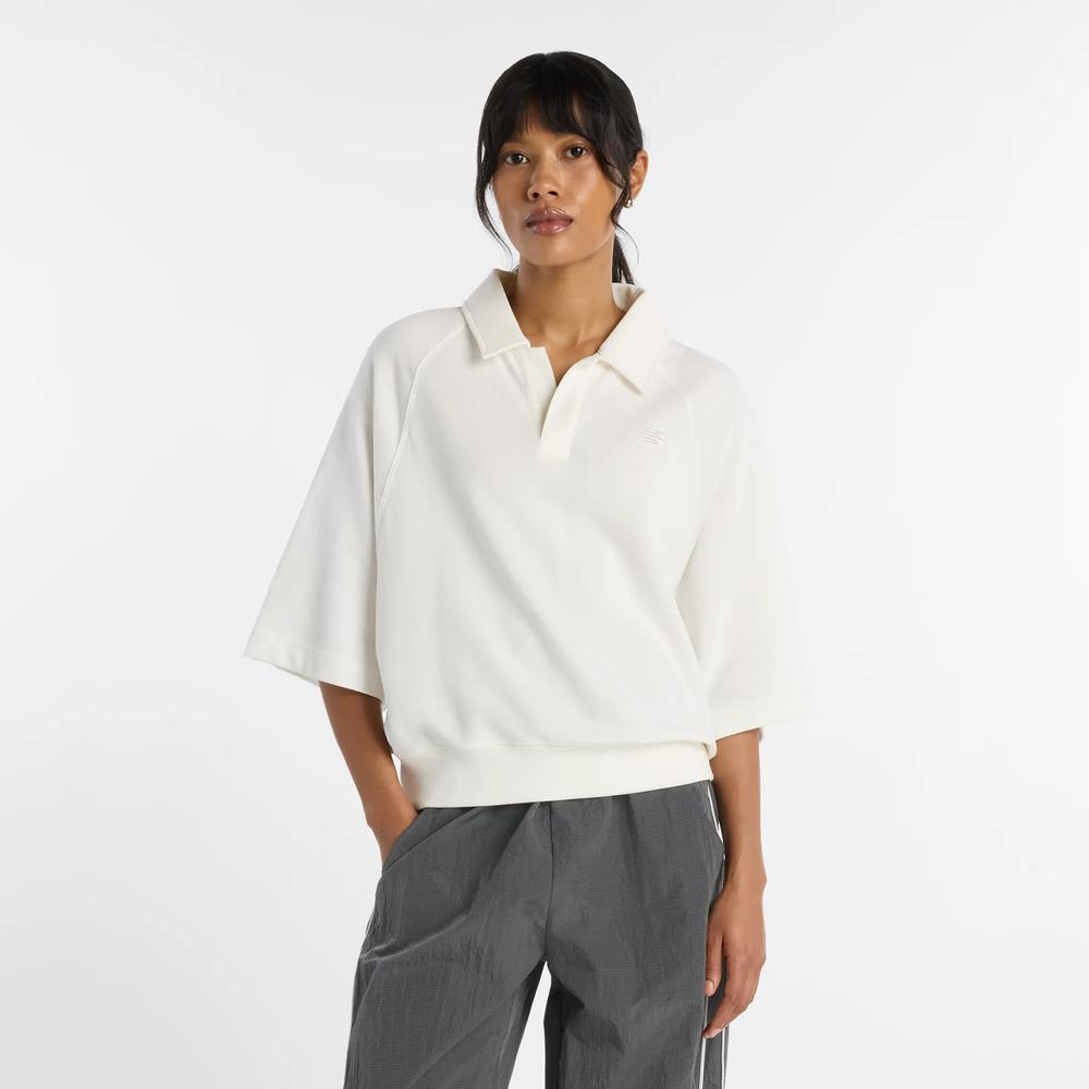 Dámské tričko New Balance WT611044SST - bílé