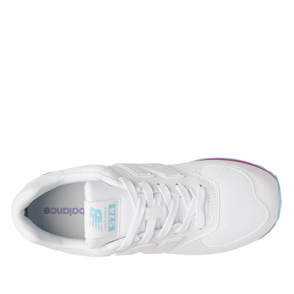 Boty New Balance GC574KIJ - bílé