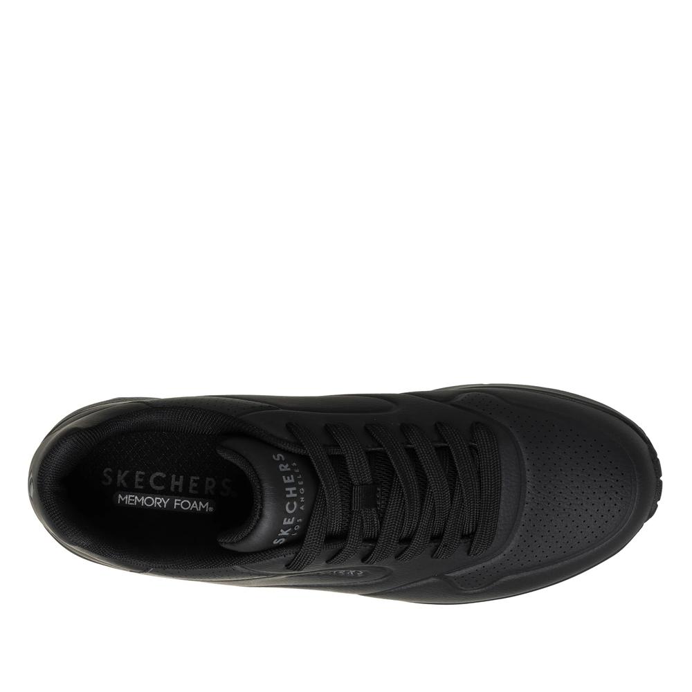 Pánské boty Skechers Uno Savvy Debon Air 183450BBK - černé