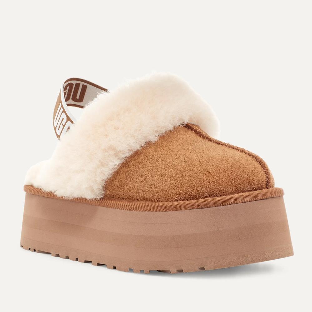 Boty dámské Ugg W Funkette 1113474-CHE - hnědé