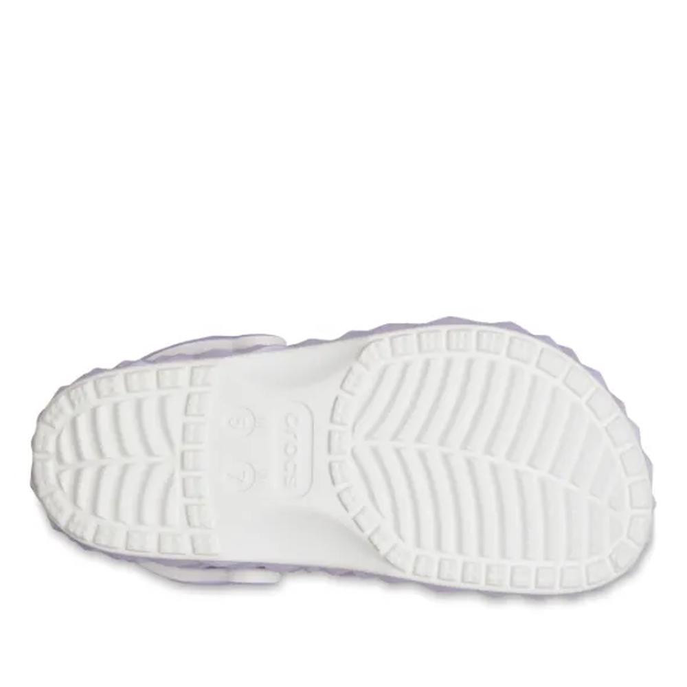 Žabky Crocs Classic Iridescent Geometric Clog 209841-100 - fialové