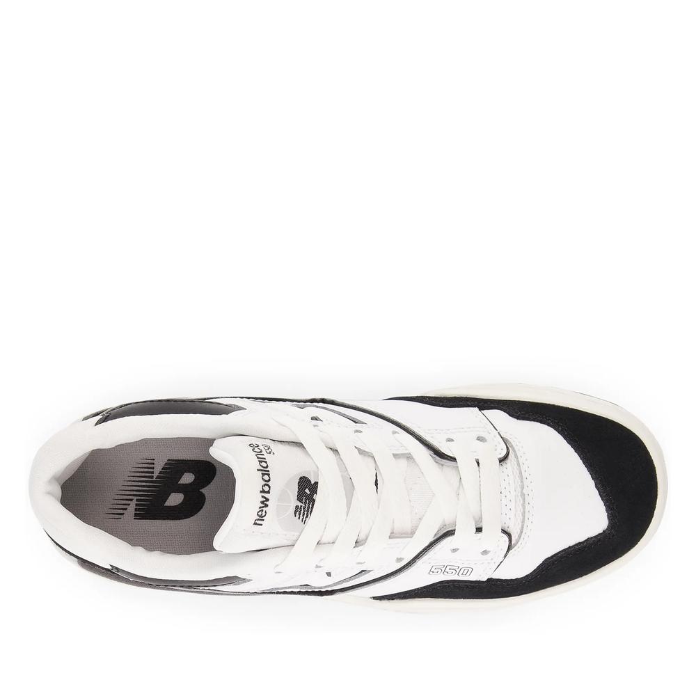 Dětské boty New Balance GSB550CA - bílé