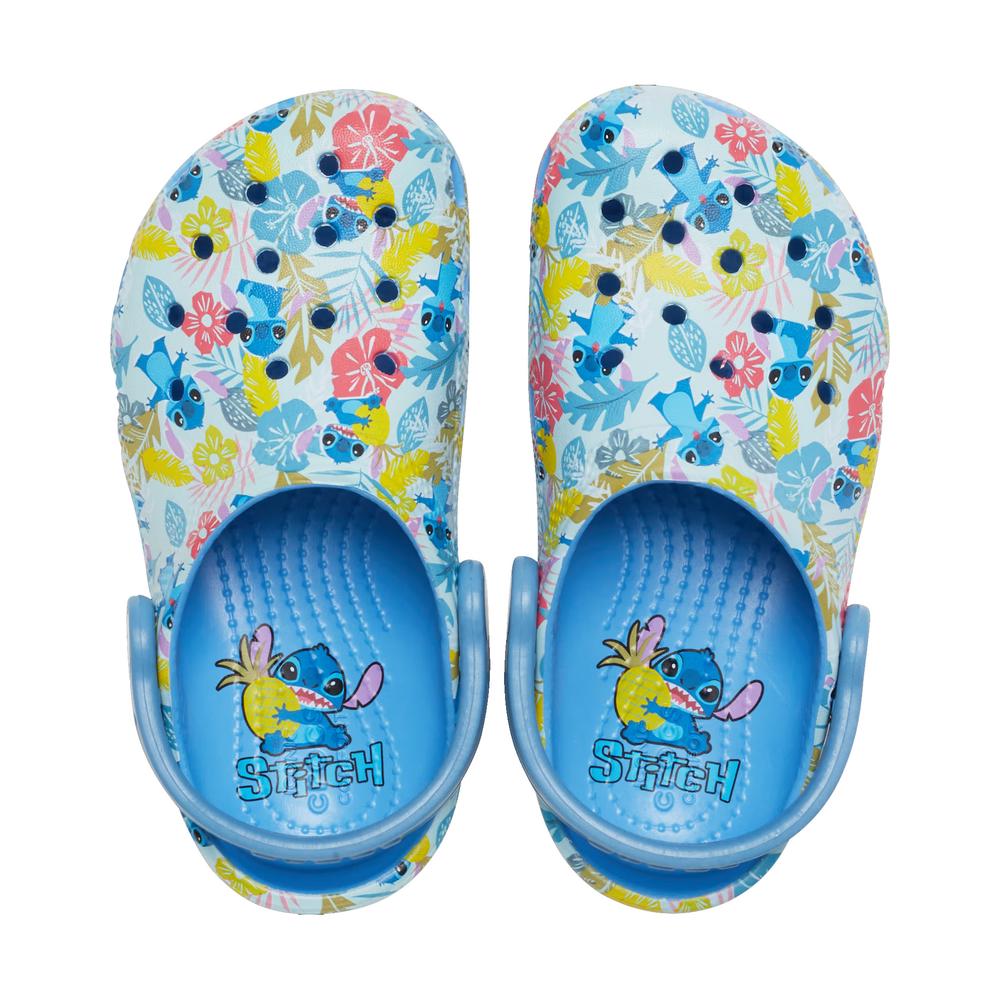 Žabky Crocs Toddler's Disney Stitch Classic Clog 209471-4TB - modré