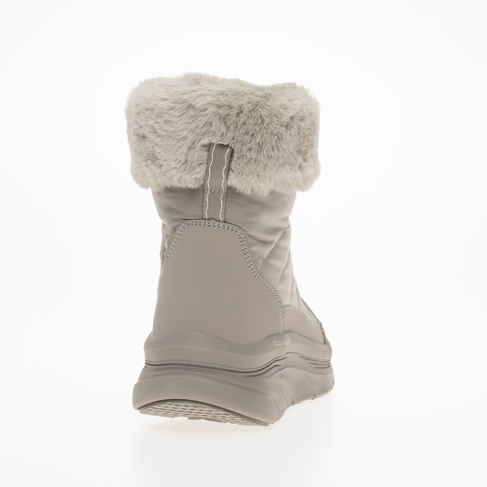 Boty Skechers D'Lux Walker Winter Solstice 167388DKTP - béžové