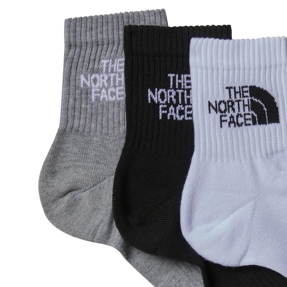 Ponožky unisex The North Face Multi Sport Cush Quarter Sock 3P 0A882G3OW1 - různobarevné