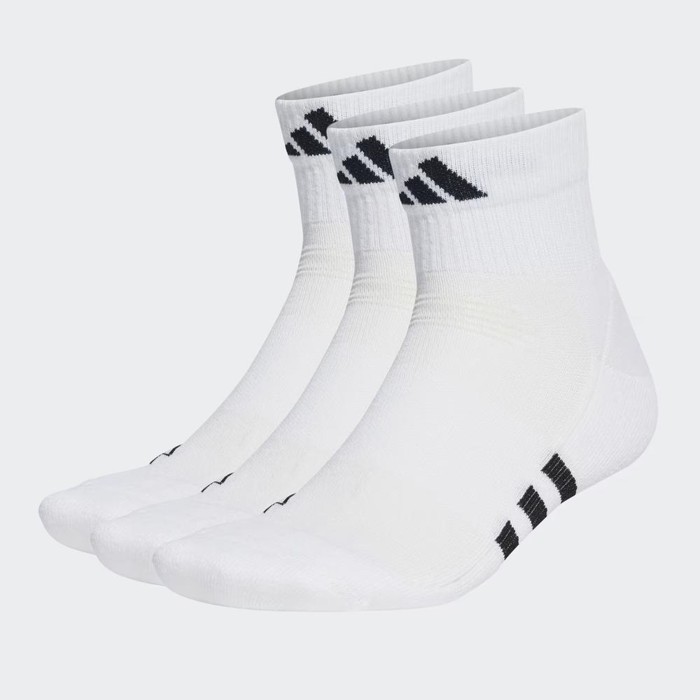 Ponožky adidas Performance Cushioned Mid-Cut Socks 3Pairs HT3450 - bílé