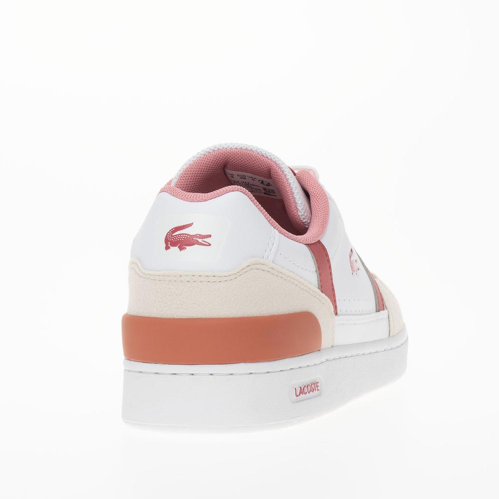 Boty Lacoste T-Clip 124 6 SUJ 747SUJ0015-B53 - bílé