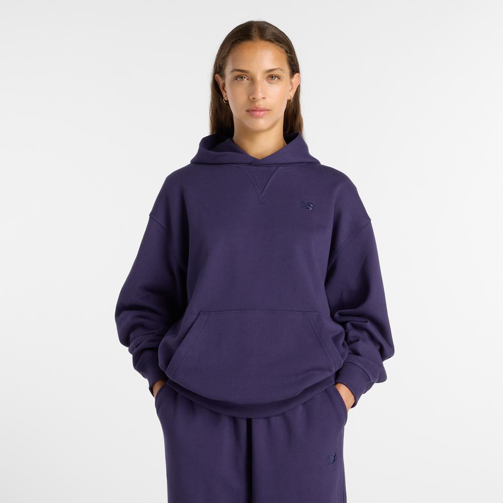 Dámské mikina New Balance WT41537BOY - fialové