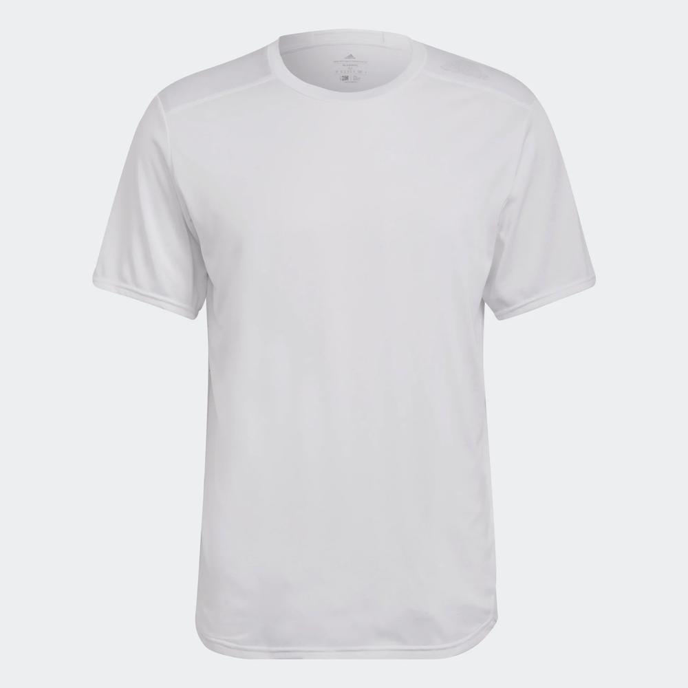Tričko adidas Designed 4 Running Tee HC9826 - bílé