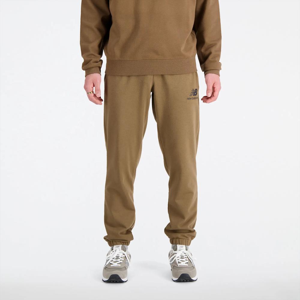 Pánské kalhoty New Balance MP31539DHE – hnědé