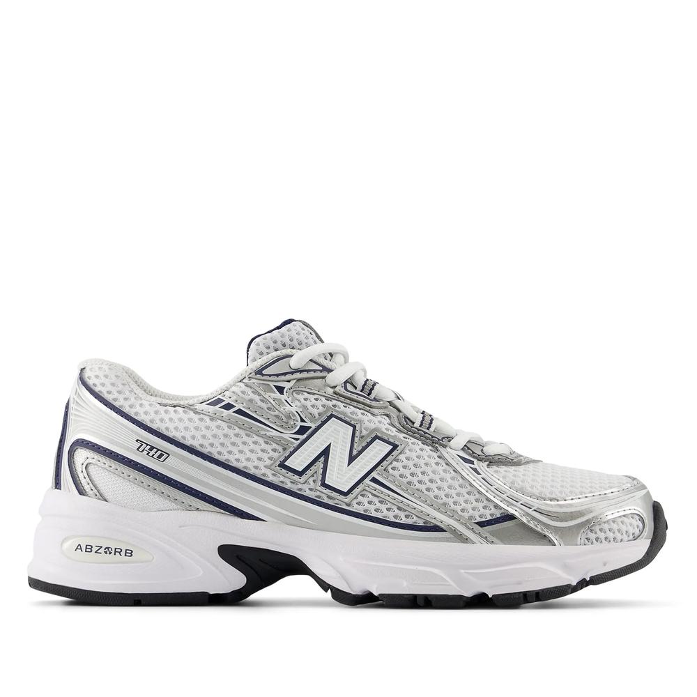 Dětské boty New Balance GR740WN - bílé