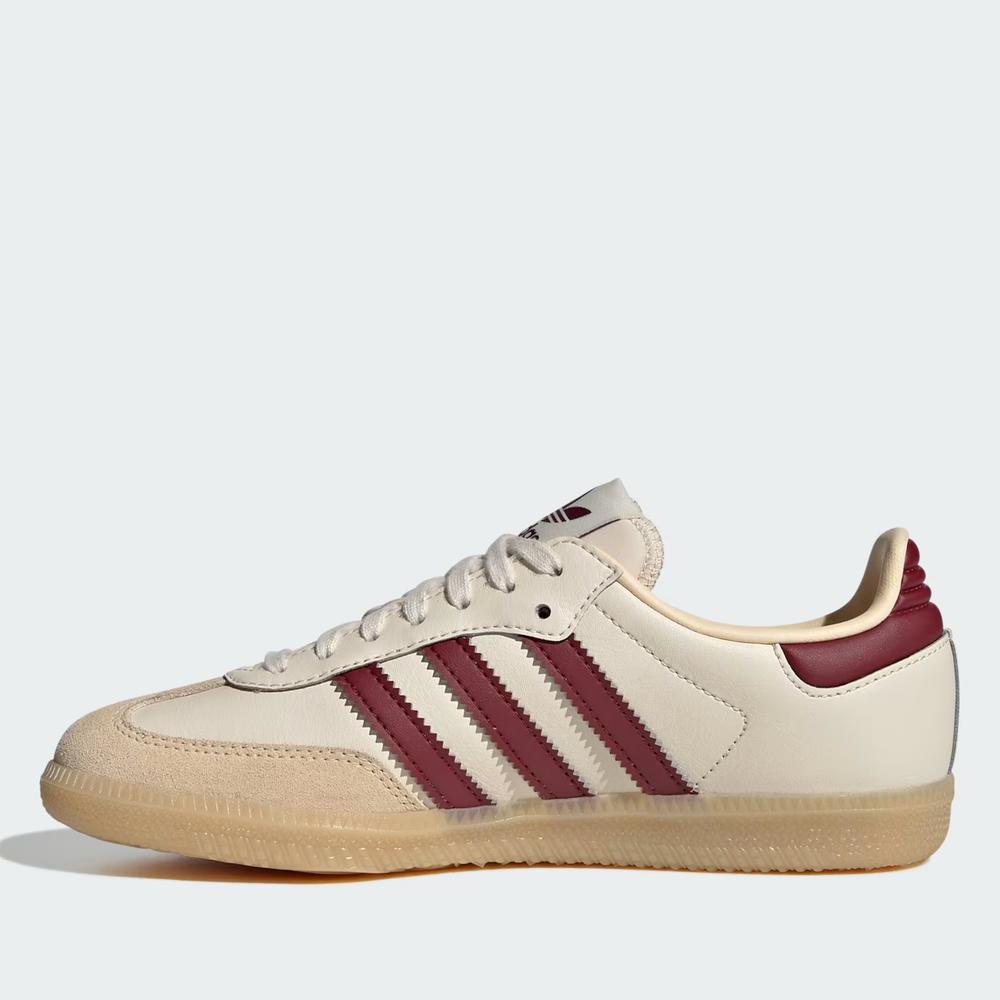 Dětské boty adidas Originals Samba OG J JQ8554 - béžové