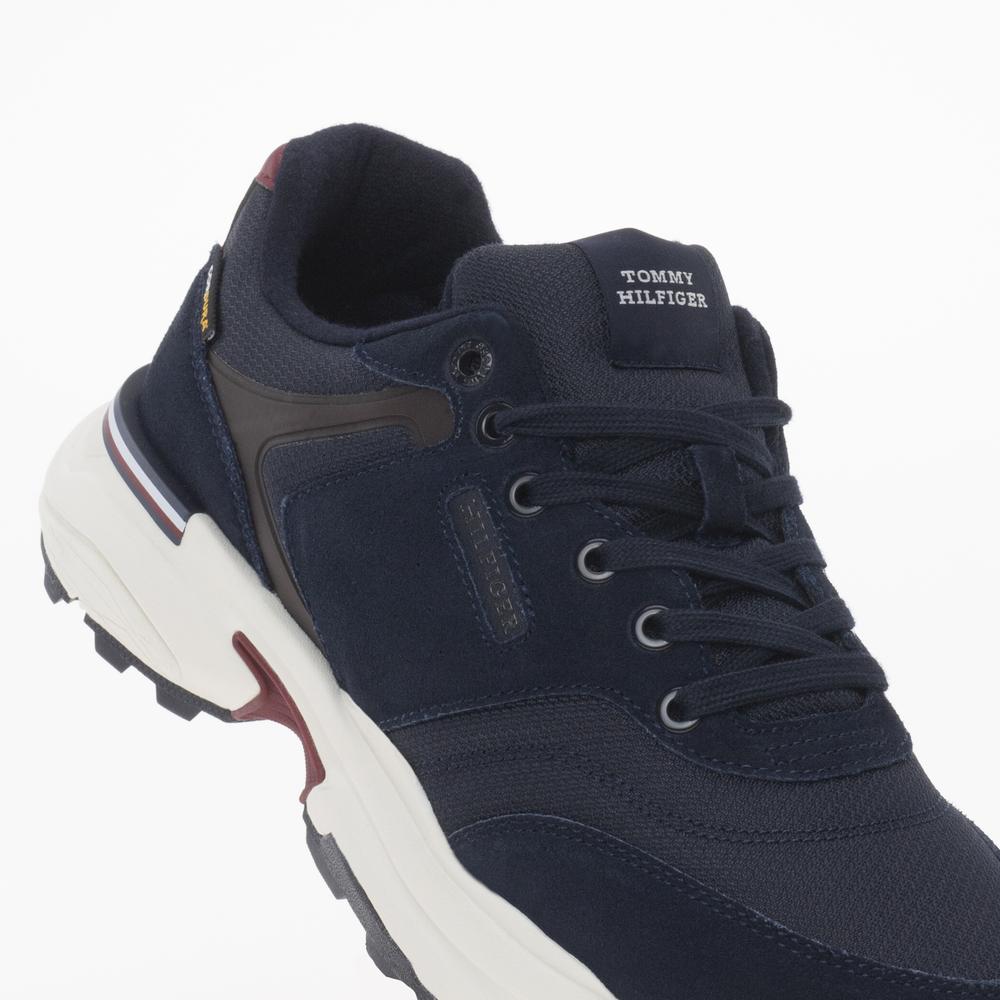 Boty Tommy Hilfiger Runner Cordura Mix FM0FM05221-DW5 - tmavě modrě