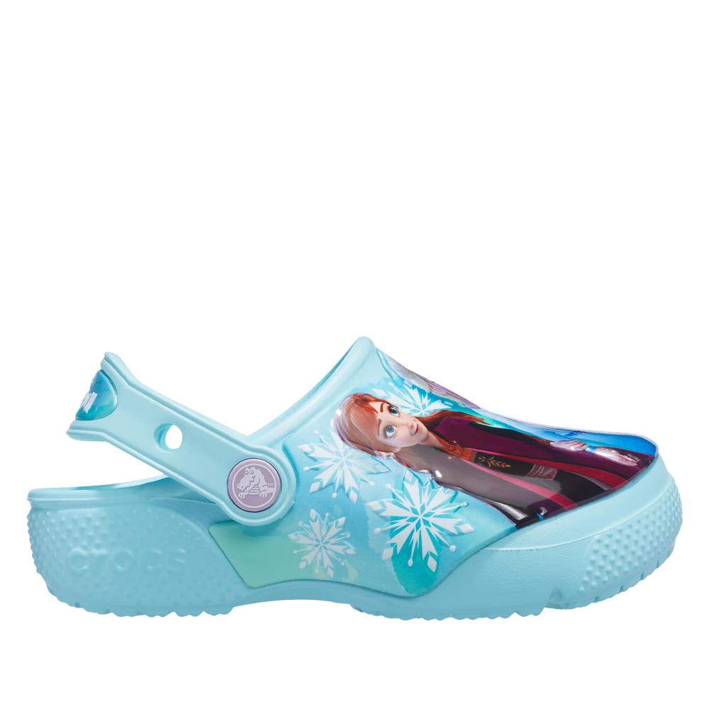 Žabky Crocs Toddler Fun Lab Disney Frozen II Clog 206804-4O9 - modré