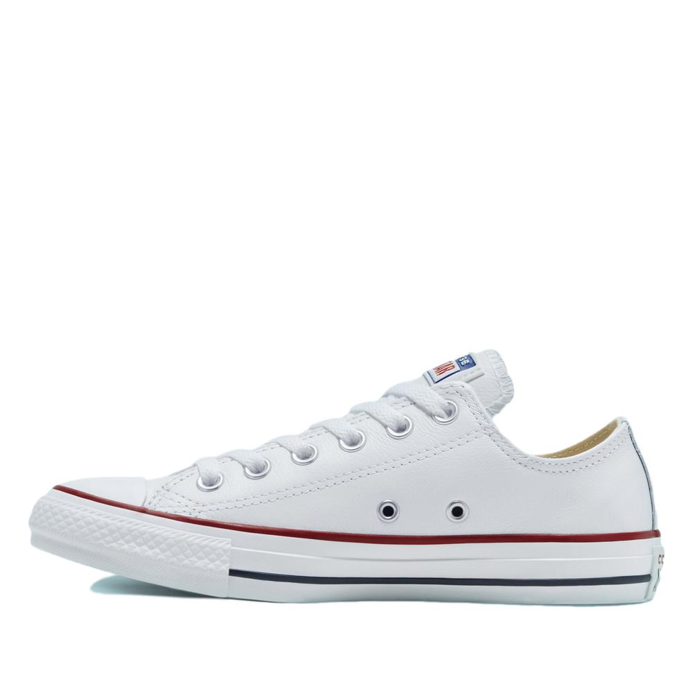 Boty Converse Chuck Taylor All Star Leather 132173C - bílé