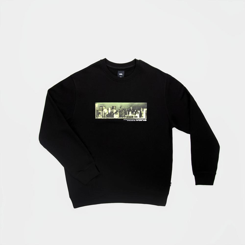 Mikina Vans Epitome Crew VN000HP3BLK - černá