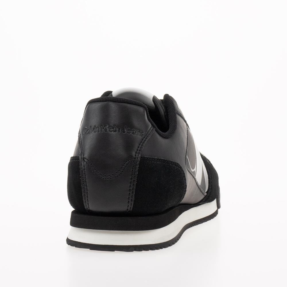 Boty Calvin Klein Low Profile Runner Mod Vint YM0YM00695-BEH - černé