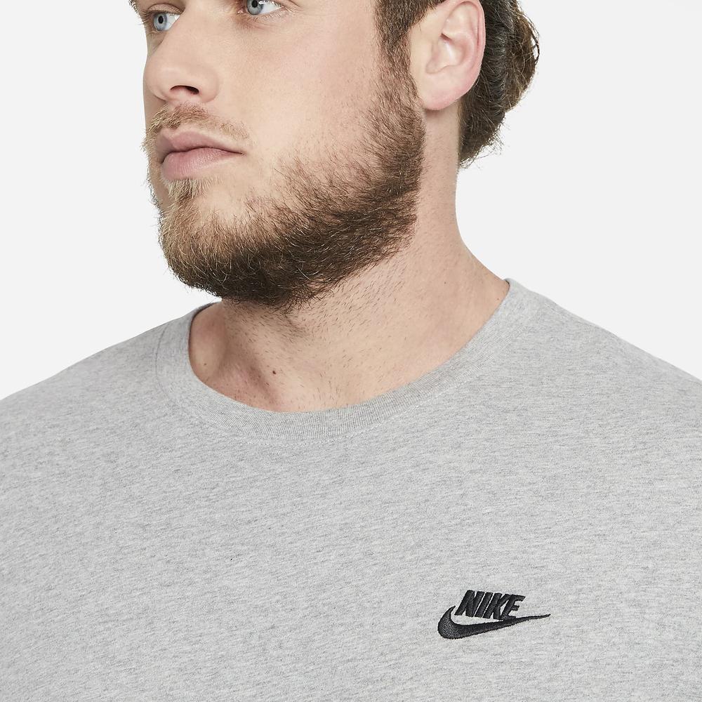 Tričko Nike Sportswear Club AR4997-064 - šedivé
