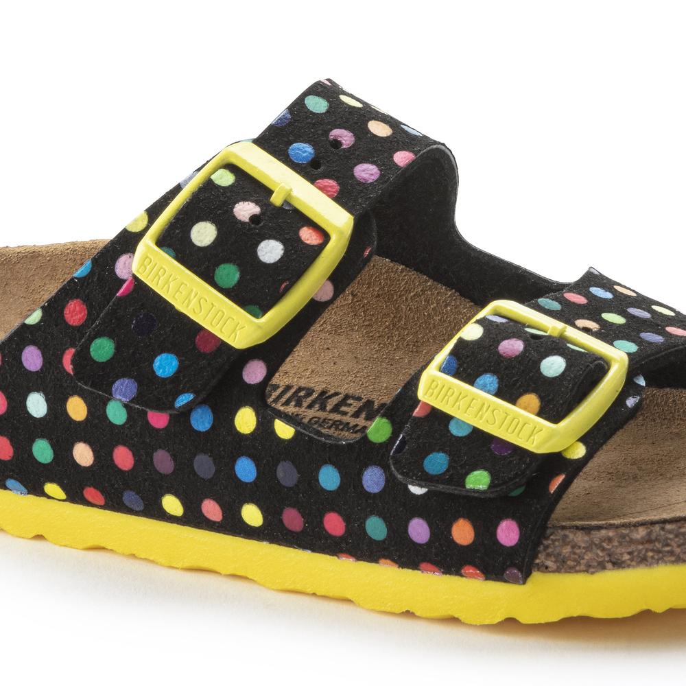 Žabky Birkenstock Arizona Rivet Logo Kids 1023399 - různobarevné