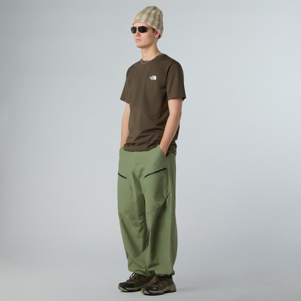 Tričko The North Face Simple Dome 0A87NG21L1 - zelené