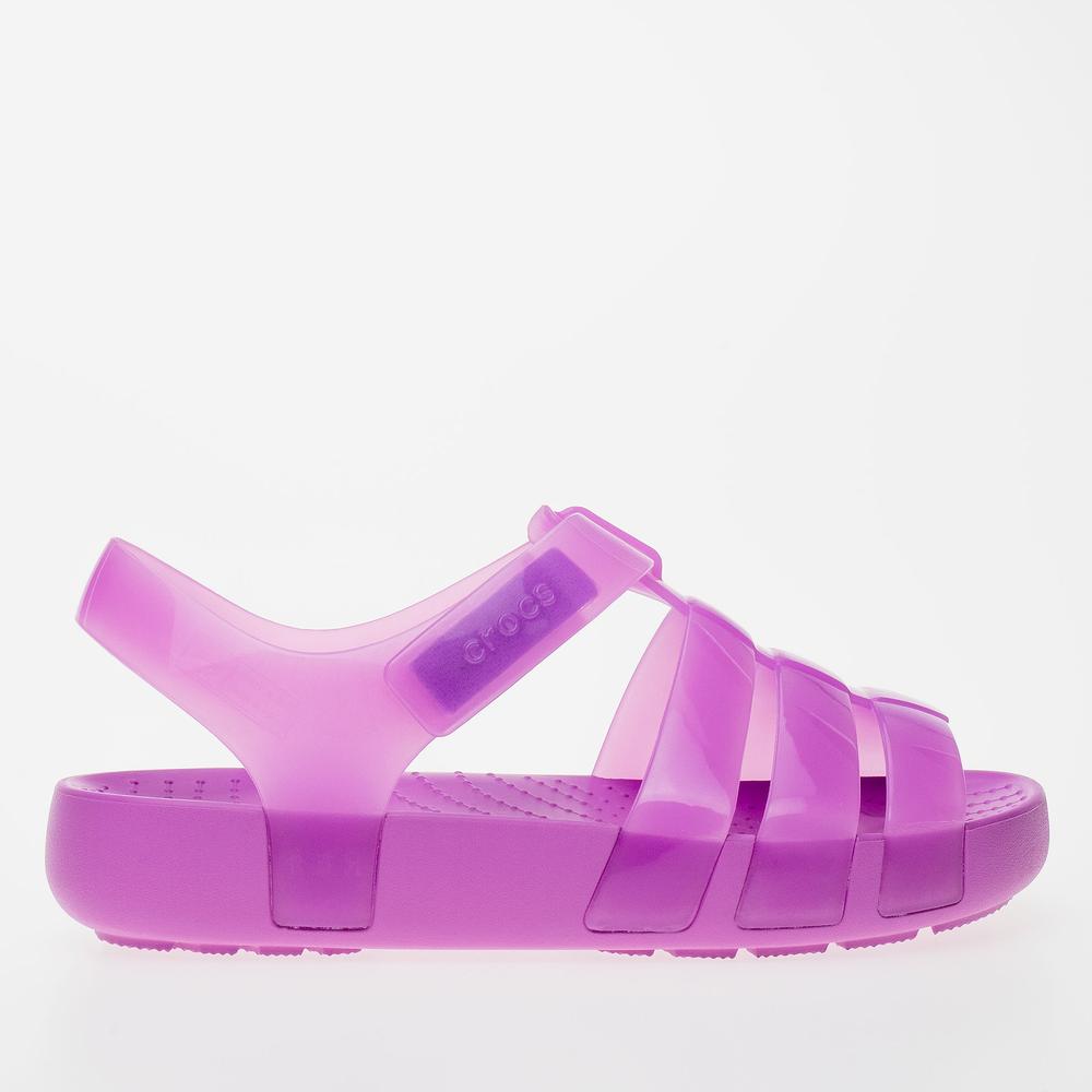 Sandále Crocs Isabella Jelly Sandal 209837-6WQ - růžové