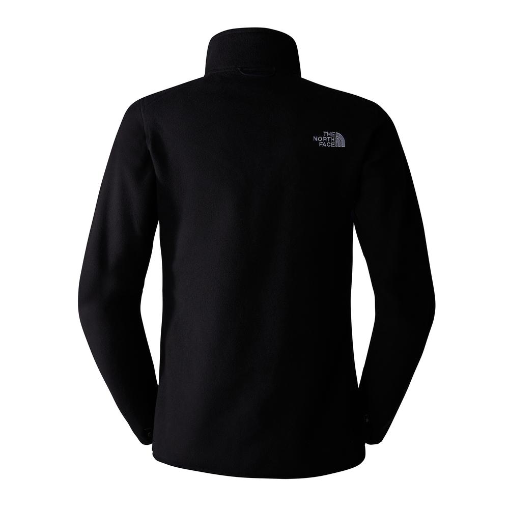 Blúza The North Face 100 Glacier Full-Zip Fleece 0A855O4H01 - černé