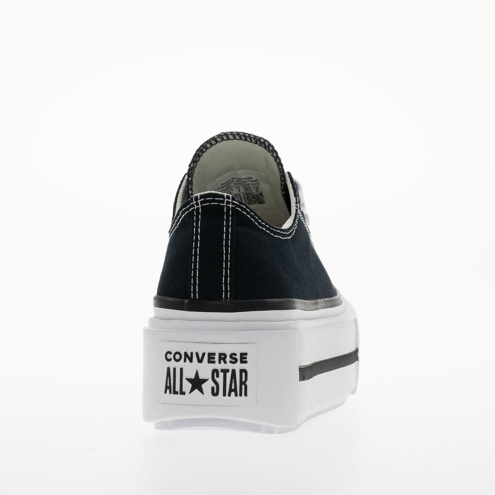 Dámské boty Converse Chuck Taylor All Star Lift Platform Leather A15490C - černé
